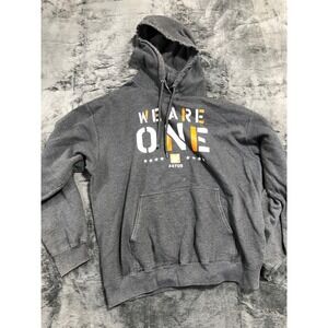Clique Home Depot Graphic‎ Hoodie Mens Large Charcoal Gray Pullover Sweatshirt
